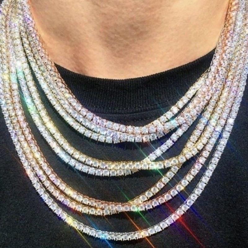 Row Rhinestone Men's Hip Hop Necklace Rap Singer Tennis Chain Shiny Women's Crystal Jewelry Chains
Row Rhinestone Men's Hip Hop Necklace Rap Singer Tennis Chain Shiny Women's Crystal Jewelry Chains