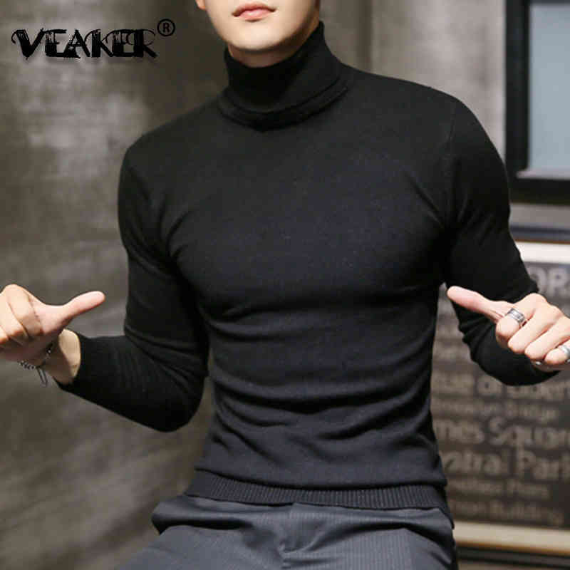 2021 winter new men's turtleneck sweaters black brand knitted pullovers men solid color casual male sweater autumn knitwear, White;black
2021 winter new men's turtleneck sweaters black brand knitted pullovers men solid color casual male sweater autumn knitwear, White;black