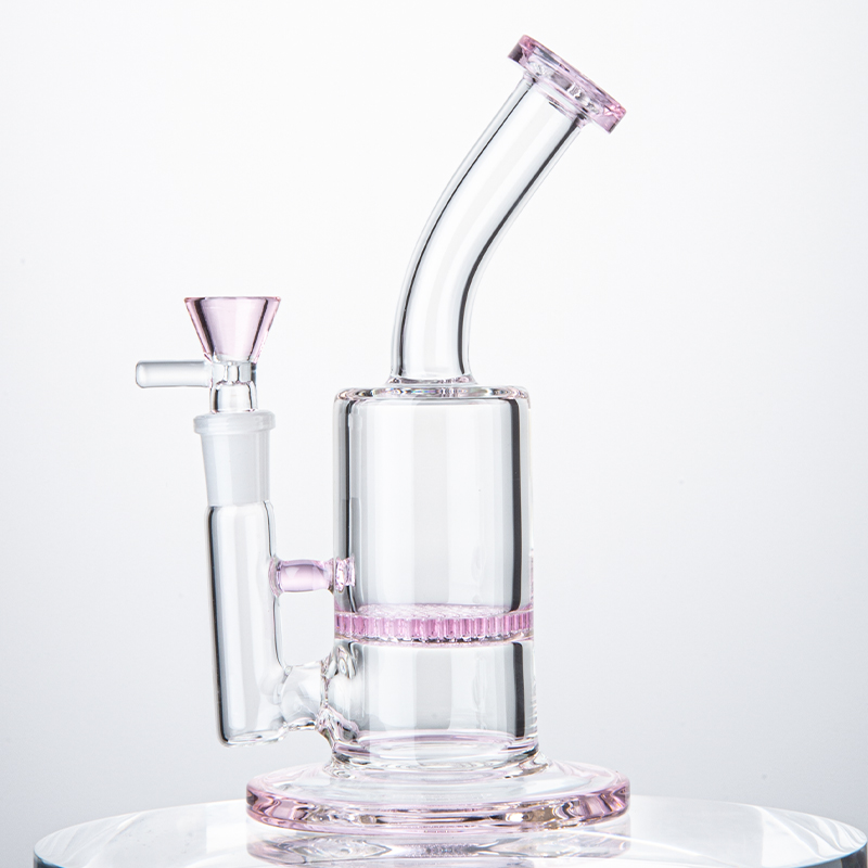 7 Inch Hookahs Beecomb Perc Percolator Glass Bongs 14mm Joint Water Pipes Mini Oil Rigs Small Dab Rig Blue Pink Purple Clear With Bowl
7 Inch Hookahs Beecomb Perc Percolator Glass Bongs 14mm Joint Water Pipes Mini Oil Rigs Small Dab Rig Blue Pink Purple Clear With Bowl