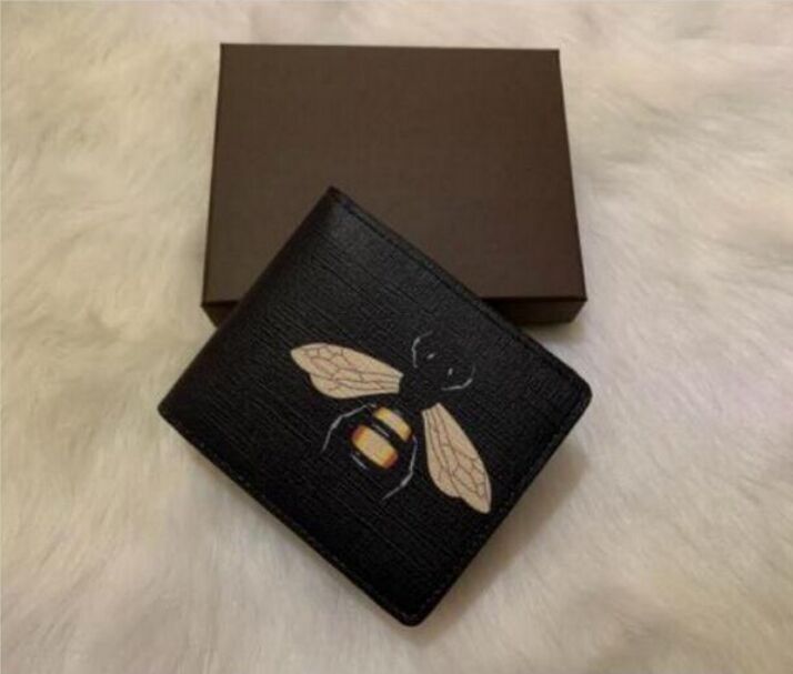 Mens animal Short Wallet Fashion Classic Design Casual Credit Card ID Holder Hiqh Quality Leather snake Tiger Bee Wallet Packet Bag s3, No box
Mens animal Short Wallet Fashion Classic Design Casual Credit Card ID Holder Hiqh Quality Leather snake Tiger Bee Wallet Packet Bag s3, No box