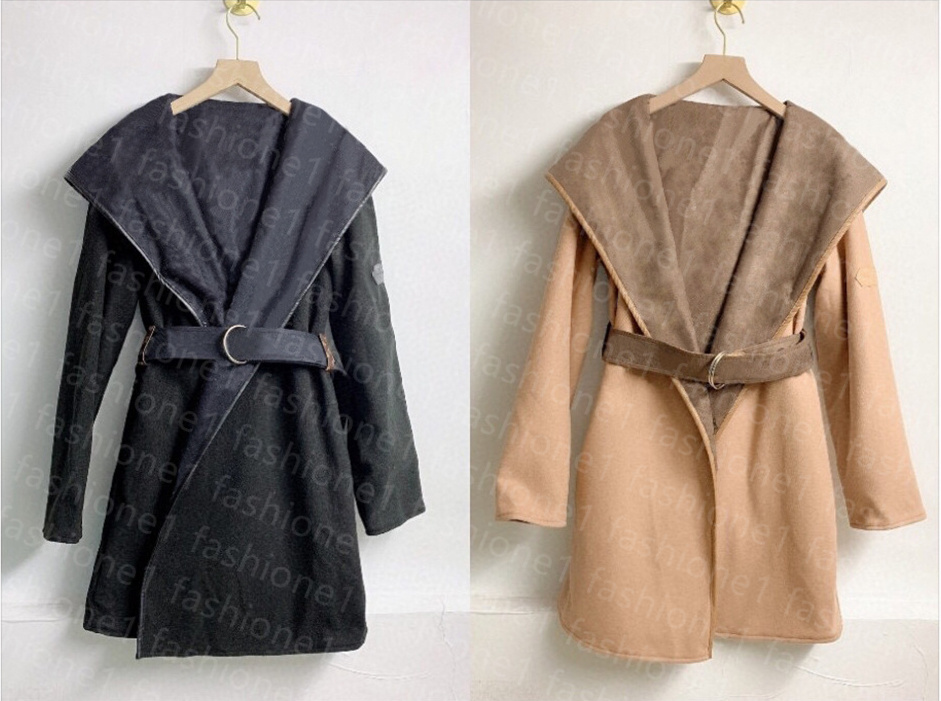 New Designer Womens Trench Coats Fashion Outerwear Hooded Jacket Letters Style with Belt Slim Outfit Large Size Jackets Windbreaker Khaki and Black High Quality
New Designer Womens Trench Coats Fashion Outerwear Hooded Jacket Letters Style with Belt Slim Outfit Large Size Jackets Windbreaker Khaki and Black High Quality