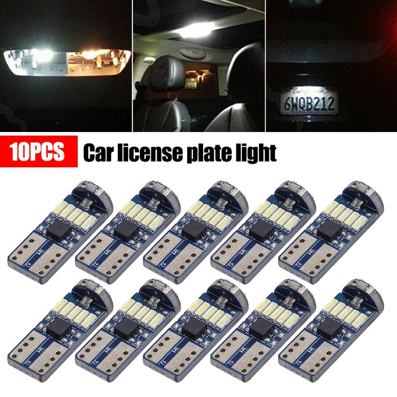 Emergency Lights 10PCS 12V 6000K Car Interior Lighting T10 LED Bulb Map Reading Dome Lamp License Plate Light 15-4014-SMD Driving Side Marke
Emergency Lights 10PCS 12V 6000K Car Interior Lighting T10 LED Bulb Map Reading Dome Lamp License Plate Light 15-4014-SMD Driving Side Marke