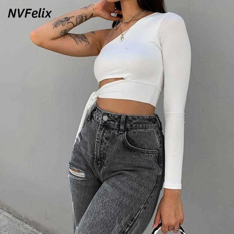 Ripped High Waist Jeans Women Straight Leg Loose Boyfriend Jean Pants Casual Wash Denim Trousers Fashion Streetwear Baggy 210922