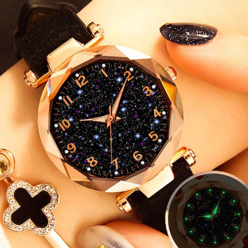 Drop Women's Watches Fashion Starry Sky Quartz Wristwatches Ladies Luxury Golden Wrist Top Relogio Feminino 2021, Khaki
Drop Women's Watches Fashion Starry Sky Quartz Wristwatches Ladies Luxury Golden Wrist Top Relogio Feminino 2021, Khaki
