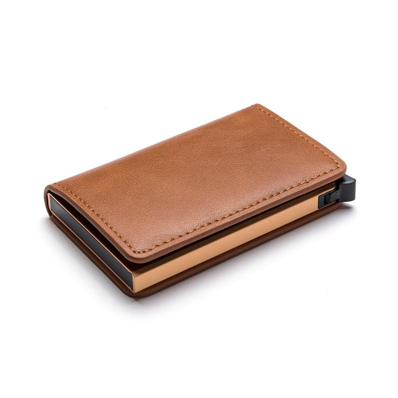 Free Shipping Sleek Aluminum Card Wallet With Auto Eject Button - Perfect Combination Of Style & Security Designer Bag Luxury Bag Tote Bag