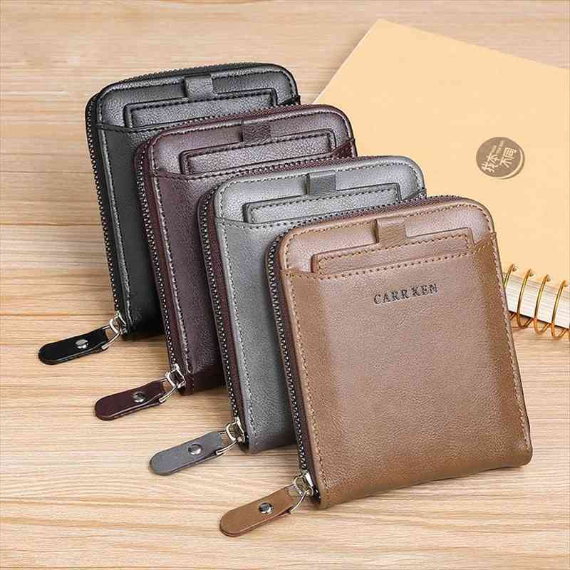 mens wallet made of leather wax oil skin purse for men coin short male card holder wallets zipper around money, Red;black
mens wallet made of leather wax oil skin purse for men coin short male card holder wallets zipper around money, Red;black