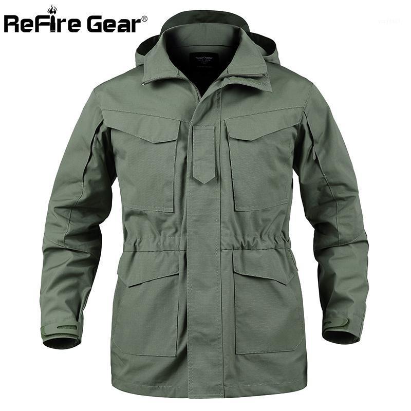 Men' Jackets ReFire Gear US Army Camouflage Military Jacket Men Waterproof Tactical Field Hoody Autumn Many Pockets Windbreaker Coat, Black
Men' Jackets ReFire Gear US Army Camouflage Military Jacket Men Waterproof Tactical Field Hoody Autumn Many Pockets Windbreaker Coat, Black