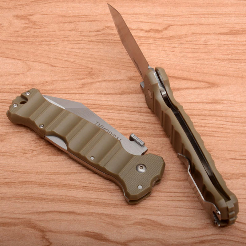 IMMORTAL Eternal CS Cold Folding High End Outdoor Survival Camping And Mountaineering Handle Small Knife 85Fb69