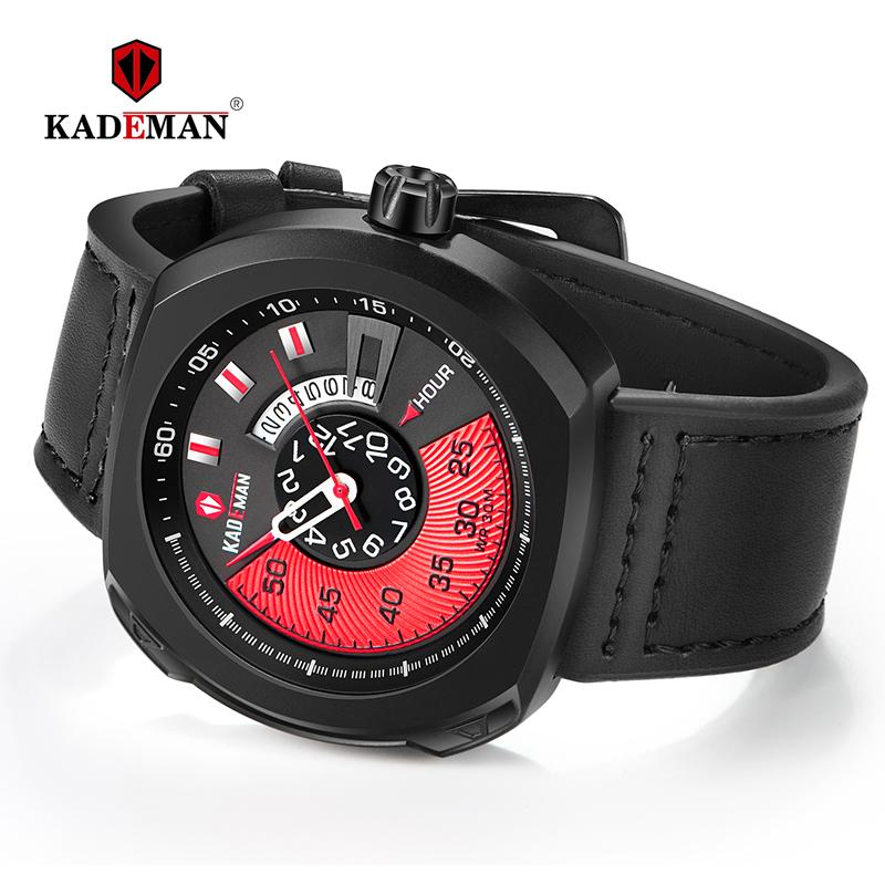 Wristwatches KADEMAN Sport Mens Watches Square Quartz Watch Outdoor 30M Waterproof TOP Brand Casual Leather, 407-b-o-t
Wristwatches KADEMAN Sport Mens Watches Square Quartz Watch Outdoor 30M Waterproof TOP Brand Casual Leather, 407-b-o-t