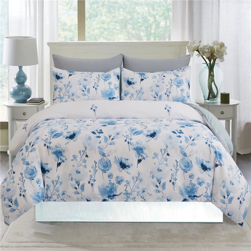 Bedding Sets Fashion Floral Set 2/3Pcs Soft Flowers Printed Duvet Cover With Pillowcase (No Bed Sheet), Single Queen Size, Bdt0041-1
Bedding Sets Fashion Floral Set 2/3Pcs Soft Flowers Printed Duvet Cover With Pillowcase (No Bed Sheet), Single Queen Size, Bdt0041-1