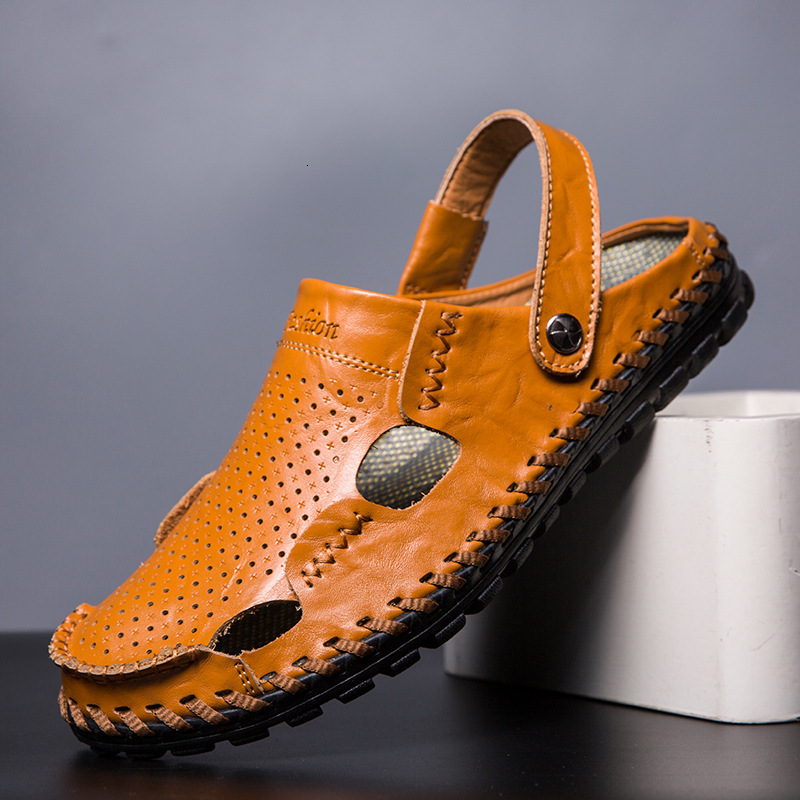 Slippers Large summer alligator breathable sandals men's fashion outdoor Baotou casual beach shoes Y1JX, 1# shoe box
Slippers Large summer alligator breathable sandals men's fashion outdoor Baotou casual beach shoes Y1JX, 1# shoe box