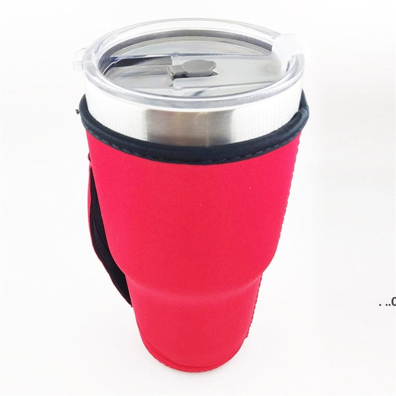 30oz Tumbler Sleeve 12 Colors Neoprene Cup Cover with Carrying Handle Keep Cool Anti-freeze Bag Fwf8068
30oz Tumbler Sleeve 12 Colors Neoprene Cup Cover with Carrying Handle Keep Cool Anti-freeze Bag Fwf8068