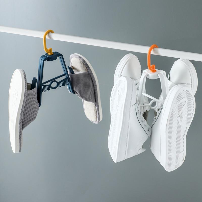 Clothing & Wardrobe Storage Wind-Proof Multi-Function Shoes Hanging Hook Foldable Shelf Shoe Hanger Balcony Drying Rack Stand Home Holder Ra
Clothing & Wardrobe Storage Wind-Proof Multi-Function Shoes Hanging Hook Foldable Shelf Shoe Hanger Balcony Drying Rack Stand Home Holder Ra