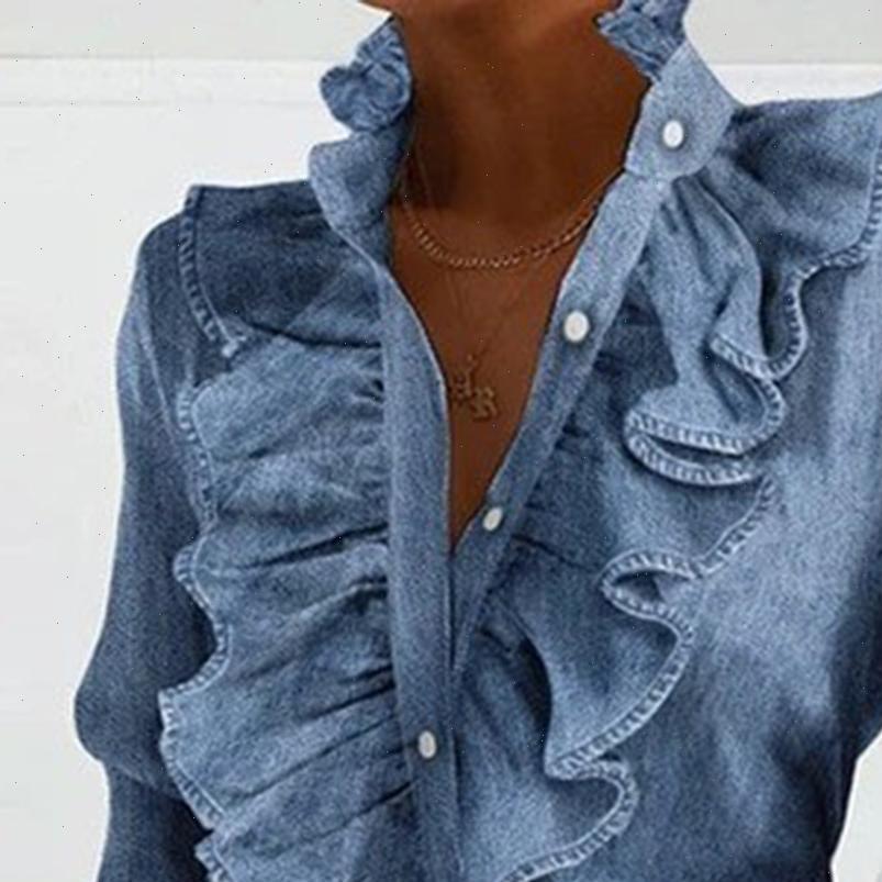 elegant autumn polyester long womens shirts flared sleeve ruffle office fashion clothing street wear, White
elegant autumn polyester long womens shirts flared sleeve ruffle office fashion clothing street wear, White
