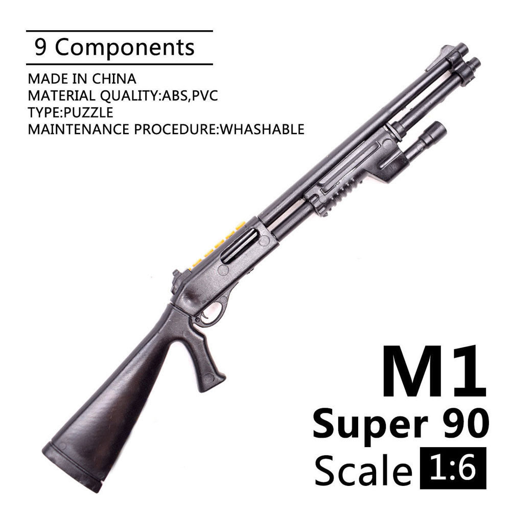 1:6 Scale Benelli M1 SUPER 90 Plastic Gun Model for 12" Action Figure Soldier Parts 4D Puzzles Toy
1:6 Scale Benelli M1 SUPER 90 Plastic Gun Model for 12" Action Figure Soldier Parts 4D Puzzles Toy