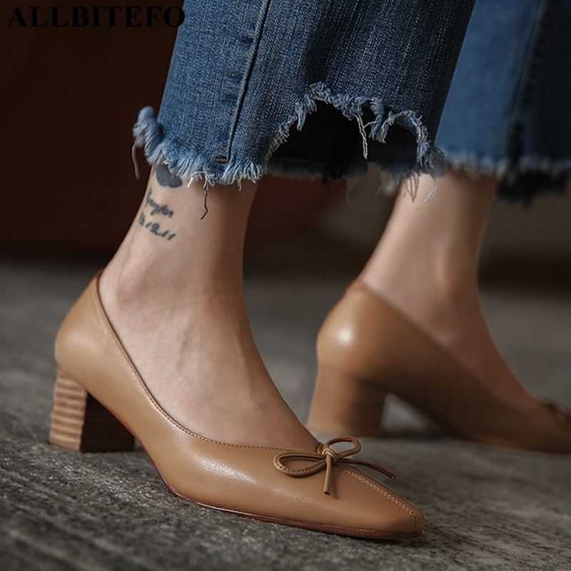 ALLBITEFO bow design real genuine leather high heels women fashion sexy women heels shoes high heel shoes office work shoes 210611, As picture
ALLBITEFO bow design real genuine leather high heels women fashion sexy women heels shoes high heel shoes office work shoes 210611, As picture