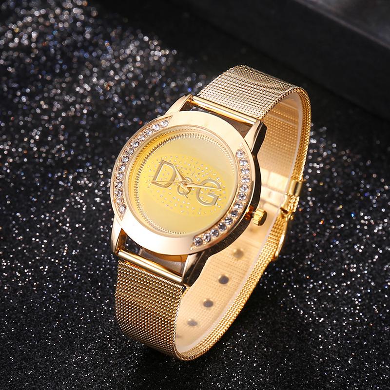 Retro Rhinestone Clock Women Business Stainless Steel Quartz Watch Casual Ultra-thin Ladies Top Montre Femme Wristwatches, Gold
Retro Rhinestone Clock Women Business Stainless Steel Quartz Watch Casual Ultra-thin Ladies Top Montre Femme Wristwatches, Gold