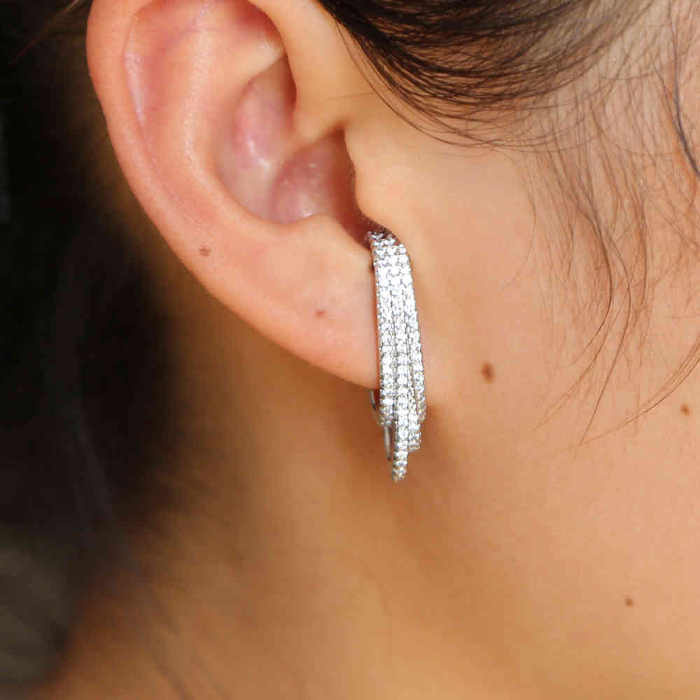 SILVER color miccro pave cz earring design long top botton ear studs Copper lead nickle Dazzling Chic earrings
SILVER color miccro pave cz earring design long top botton ear studs Copper lead nickle Dazzling Chic earrings