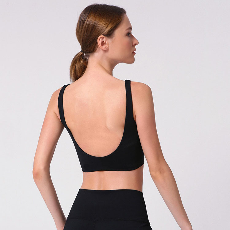 Women Tops Tees Tanks Camis Yoga Vest Fitness Sports Running Training Shockproof Underwear Sleeveless Bra black
Women Tops Tees Tanks Camis Yoga Vest Fitness Sports Running Training Shockproof Underwear Sleeveless Bra black
