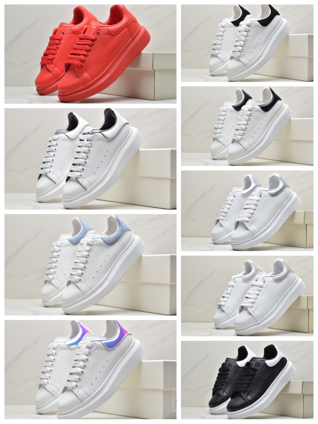2021 designer overseized ll alexander new ok mcqueens mcqueen mqueen men women shoes platform sneakers 36-44 dje, Black
2021 designer overseized ll alexander new ok mcqueens mcqueen mqueen men women shoes platform sneakers 36-44 dje, Black