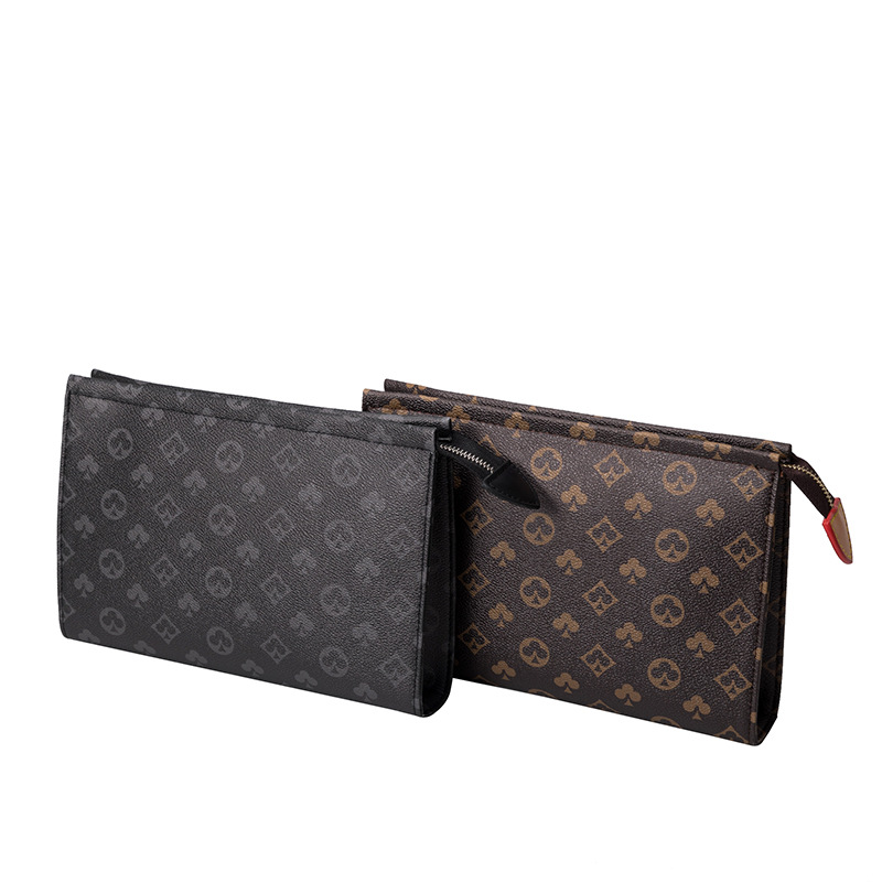 Poker pattern Women's or Men's clutch bag handbag #742 business large capacity clip bag simple bag zipper envelope bags chaomen spot wholesale Top quality, Size:26×6×18cm
Poker pattern Women's or Men's clutch bag handbag #742 business large capacity clip bag simple bag zipper envelope bags chaomen spot wholesale Top quality, Size:26×6×18cm