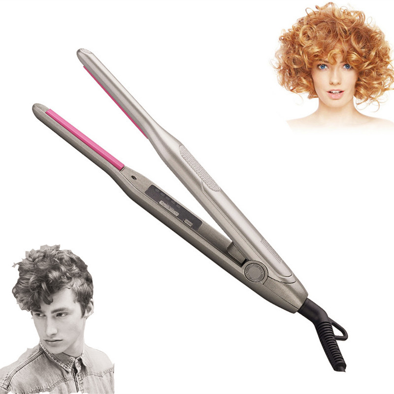Mini Teddy Wave Thinnest Plate Morgan Pencil Hair Straightener Curler Hair Iron for Unisex Short Hair Beard Styler
Mini Teddy Wave Thinnest Plate Morgan Pencil Hair Straightener Curler Hair Iron for Unisex Short Hair Beard Styler