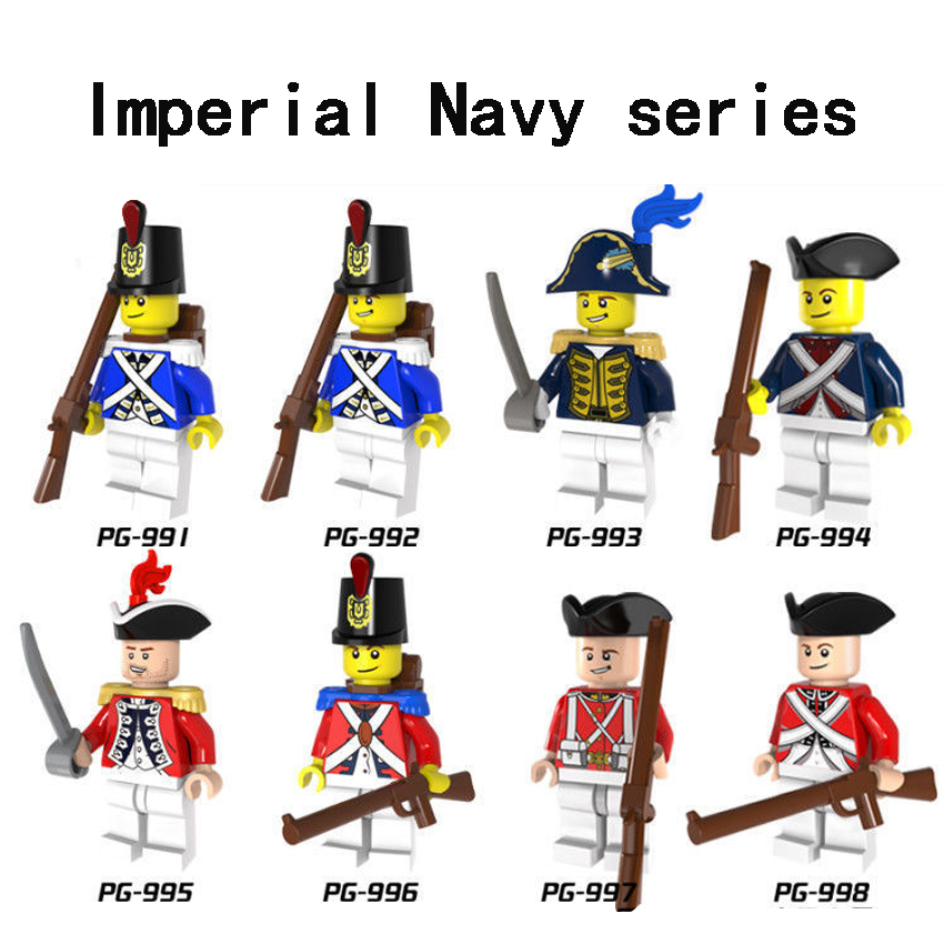 Single Navy Figure Head Loyal Imperial Guard Soldier Face Military SWAT Building Blocks Brick Pirate Toys for Children
Single Navy Figure Head Loyal Imperial Guard Soldier Face Military SWAT Building Blocks Brick Pirate Toys for Children