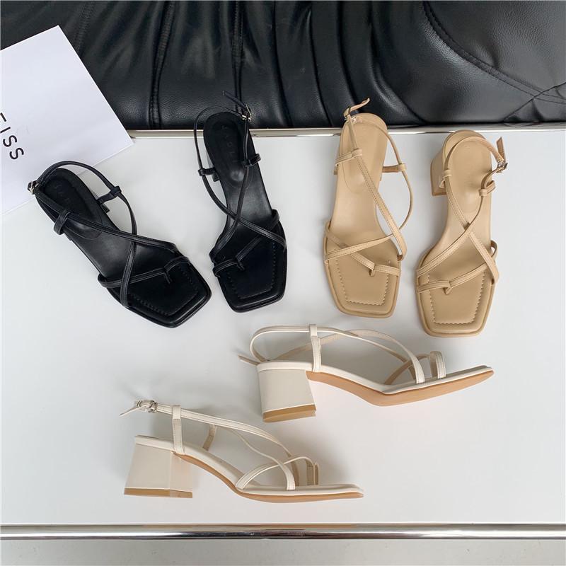 Dress Shoes Arrival Women's For 2021 Summer Retro Solid Square Toe Chunky Heels Female's Sandals Stylish Verstaile Lady High, Black
Dress Shoes Arrival Women's For 2021 Summer Retro Solid Square Toe Chunky Heels Female's Sandals Stylish Verstaile Lady High, Black