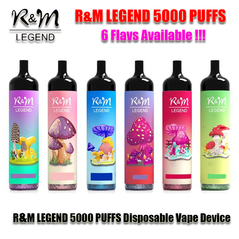 R&M LEGEND 5000 PUFFS Disposable E Cigarettes Cartoon Design Kit Vape Pen 12ml Pre-filled Pods 950mAh Battery Vapors bang xxl air bar max puff ezzy dual
R&M LEGEND 5000 PUFFS Disposable E Cigarettes Cartoon Design Kit Vape Pen 12ml Pre-filled Pods 950mAh Battery Vapors bang xxl air bar max puff ezzy dual