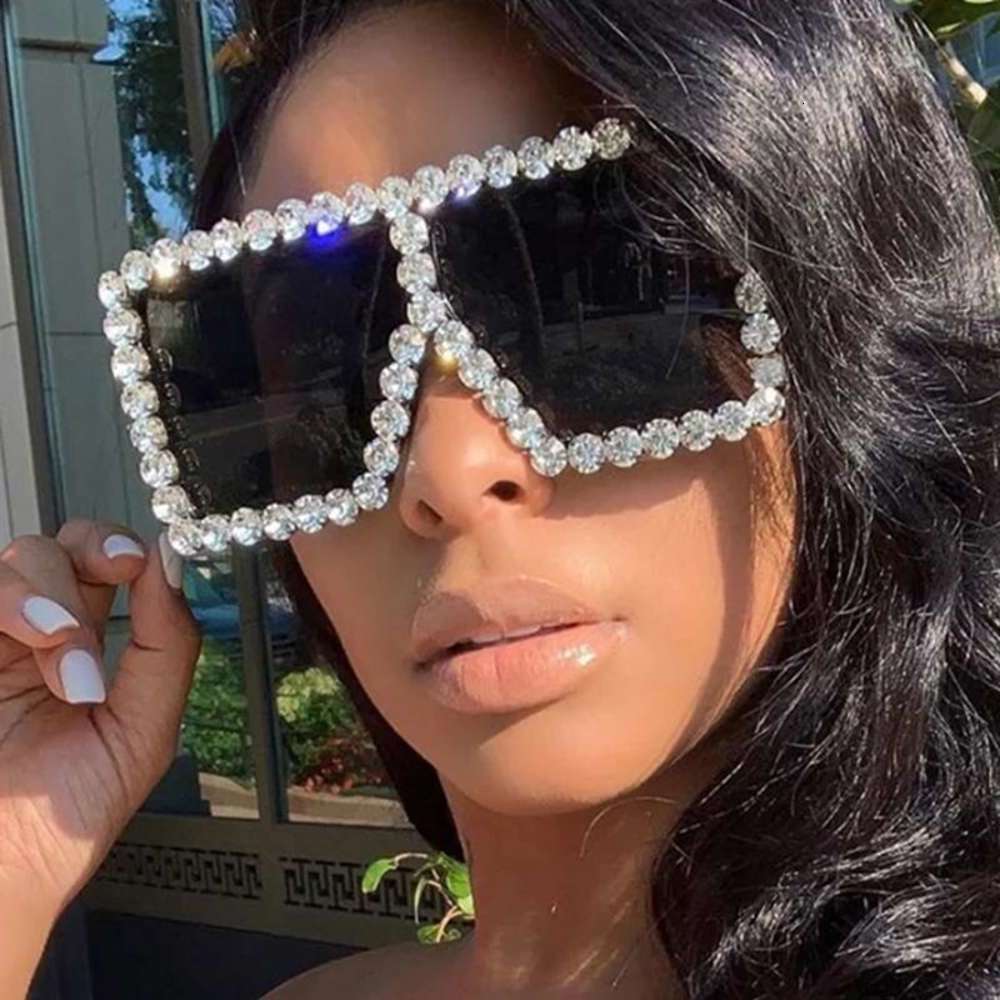 sunglasses Fashionable sun frames Rhinestone Crystal UV400Glasses Luxury Sunglasses Oversized Diamond Transparent Designer Women For Candy S, Black
sunglasses Fashionable sun frames Rhinestone Crystal UV400Glasses Luxury Sunglasses Oversized Diamond Transparent Designer Women For Candy S, Black
