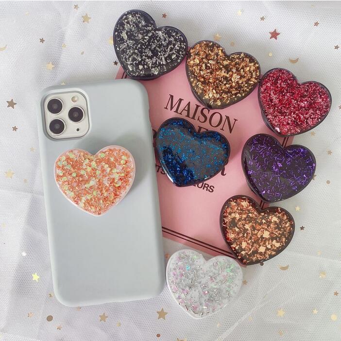 Heart Glitter Bling Plastic Sheet For Cell Phone Holder sparklinga Mount Grip Stand Sockets Tablets holders iphone XR XS Samsung, Mixed color
Heart Glitter Bling Plastic Sheet For Cell Phone Holder sparklinga Mount Grip Stand Sockets Tablets holders iphone XR XS Samsung, Mixed color