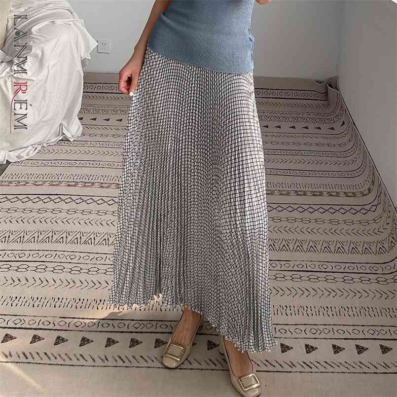 LANMREM Women Vintage Skirt Spring Summer Elastic High Waist s Female Long Streetwear Arrivals 2D1598 210708, White
LANMREM Women Vintage Skirt Spring Summer Elastic High Waist s Female Long Streetwear Arrivals 2D1598 210708, White