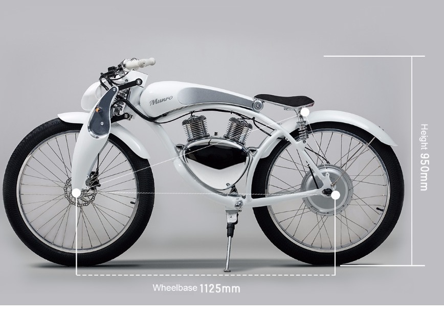 Munro2.0 luxury Electric Motorcycle 26inch bicycle 48V lithium smart super E-motor 50km Maximum battery life
Munro2.0 luxury Electric Motorcycle 26inch bicycle 48V lithium smart super E-motor 50km Maximum battery life