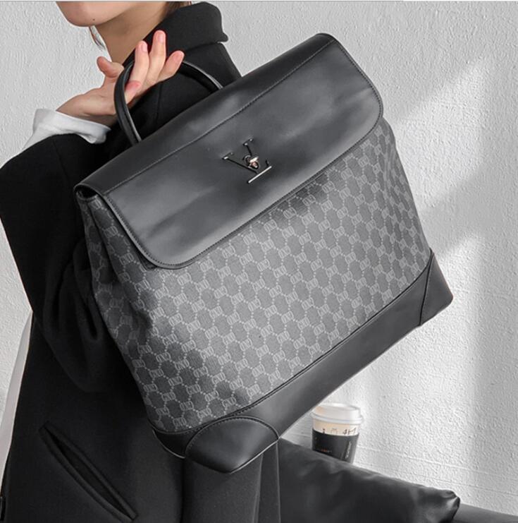 Factory wholesale women bag elegant atmospheric printing crossbody handbag street trend color matching leathers shoulder bags flip leather handbags