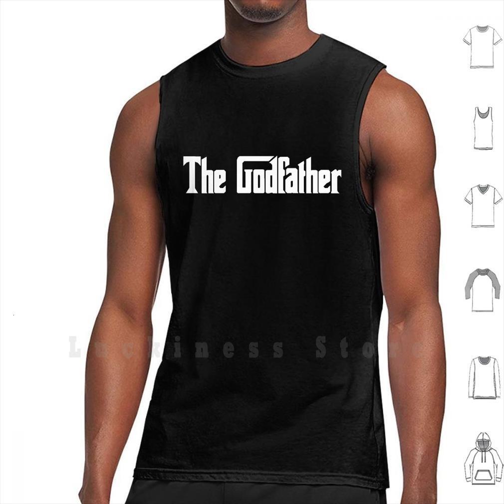 The Godfather Text White Men Top Tank Vest Sleeveless, White;black
The Godfather Text White Men Top Tank Vest Sleeveless, White;black