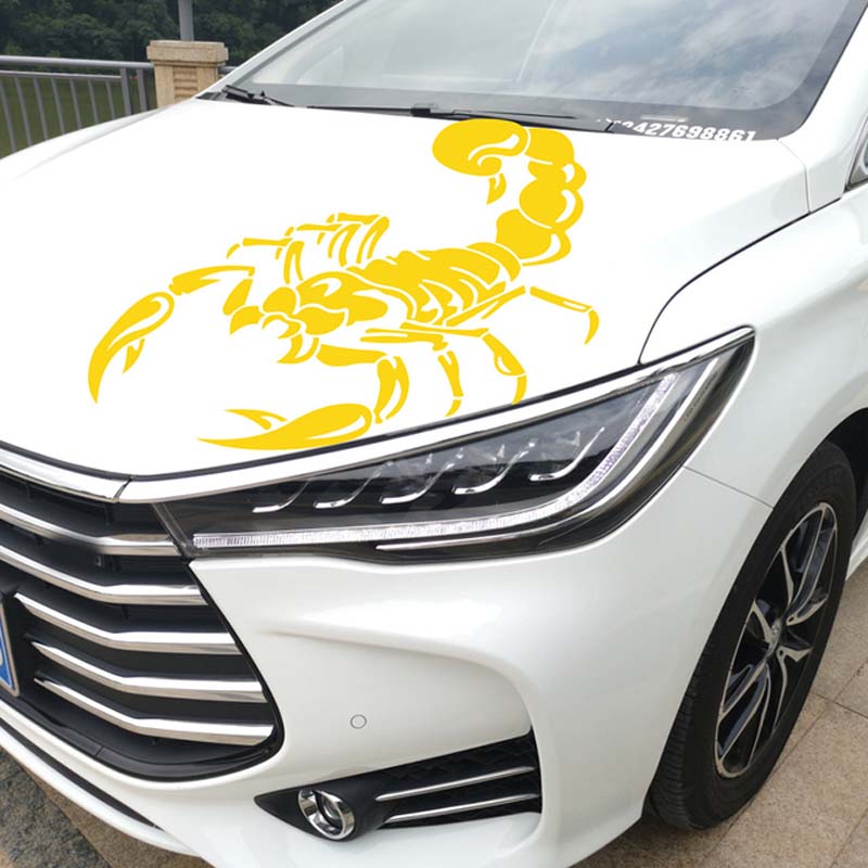 Car 3D Scorpions Sticker Body Trucks Window Waterproof Motorcycle styling Auto Decal Bonnet Side Stripes Animal Stickers