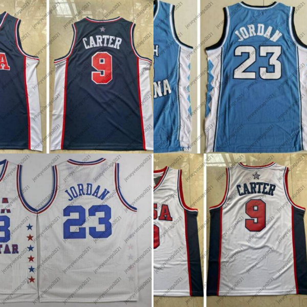 Vintage North Carolina Tar Heels Vince Carter 15 Michael Jodan 23 College Basketball Jerseys Stitched Shirts, As pics1
Vintage North Carolina Tar Heels Vince Carter 15 Michael Jodan 23 College Basketball Jerseys Stitched Shirts, As pics1