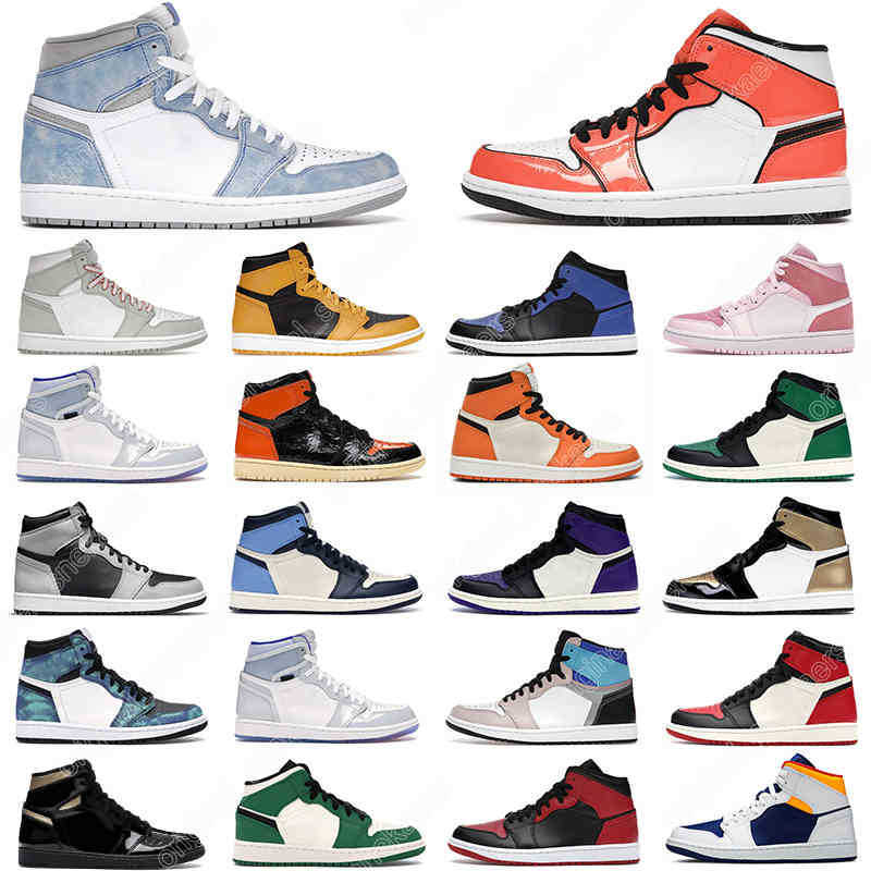 1s basketball shoes high OG mid 1 men women Rust Pink Prototype Electro Orange Shadow Shattered Backboard Away Tie Dye trainers
1s basketball shoes high OG mid 1 men women Rust Pink Prototype Electro Orange Shadow Shattered Backboard Away Tie Dye trainers