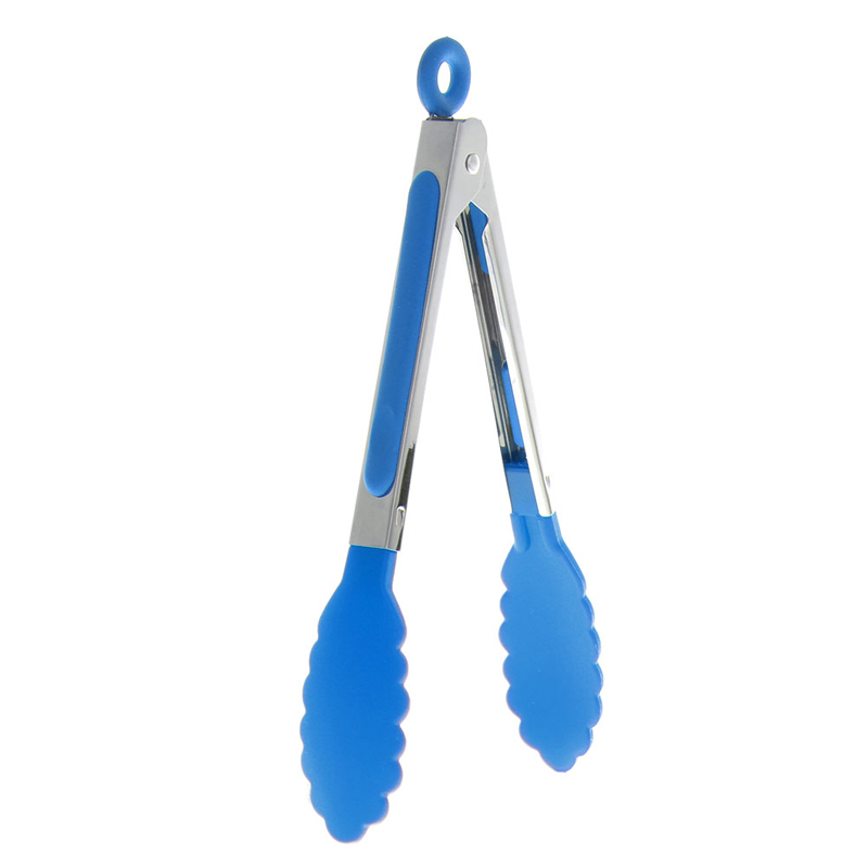 1 Pc Silicone Cooking Food Servers Bbq Rust-free Tang Steel Handling Kitchen Tool Supplies