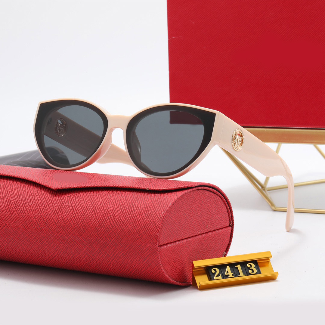 2021 Fashion designer Sunglasses Women Vintage Luxury Brand sunglass Mirror Classic Leopard head Oculos De Sol Feminino UV400 eyeglass
2021 Fashion designer Sunglasses Women Vintage Luxury Brand sunglass Mirror Classic Leopard head Oculos De Sol Feminino UV400 eyeglass