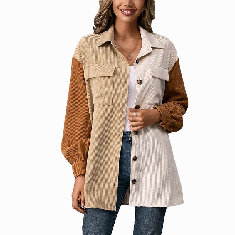 Women's Jackets Clothing Autumn Womens Corduroy Shirts Oversized Blouses Tops Collared Long Sleeve Jacket VBNDFG1, Black;brown
Women's Jackets Clothing Autumn Womens Corduroy Shirts Oversized Blouses Tops Collared Long Sleeve Jacket VBNDFG1, Black;brown