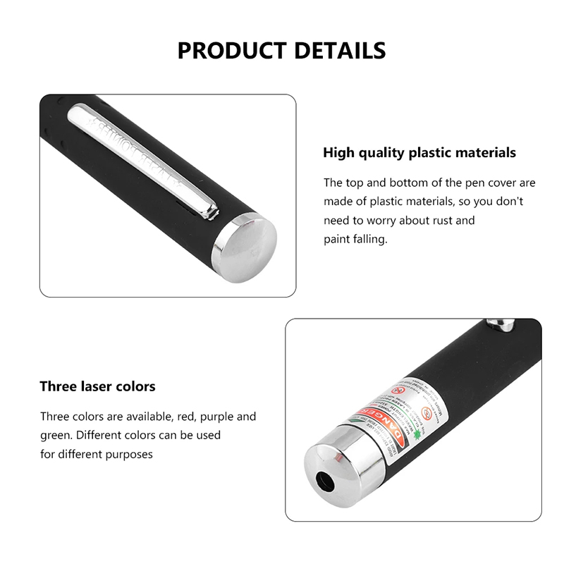 5MW Laser Pointer Pen Party Favor Outdoor Camping Teaching Conference Supplies Funny Cat Toy Creative Gift