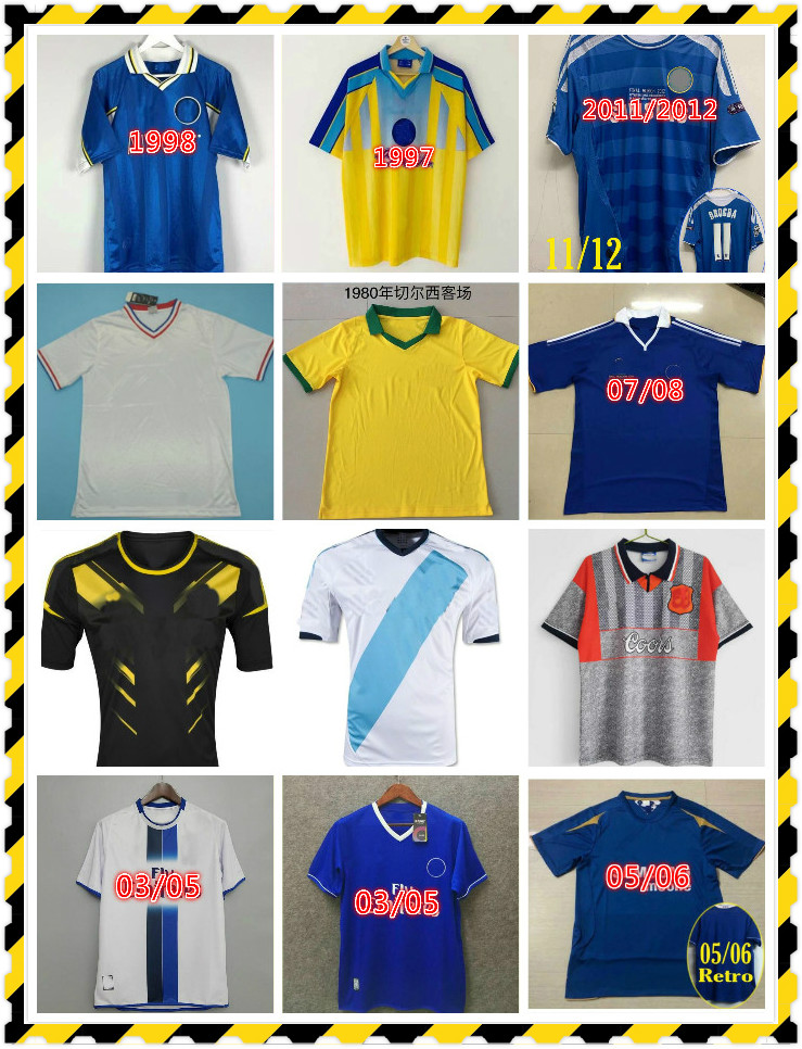 1995 1997 1998 Gullit ZOLA Wise Hughes LAMPARD TORRES retro soccer jersey 95 96 97 Peacock Di Matteo Leboeuf classic football shirt, Gold
1995 1997 1998 Gullit ZOLA Wise Hughes LAMPARD TORRES retro soccer jersey 95 96 97 Peacock Di Matteo Leboeuf classic football shirt, Gold