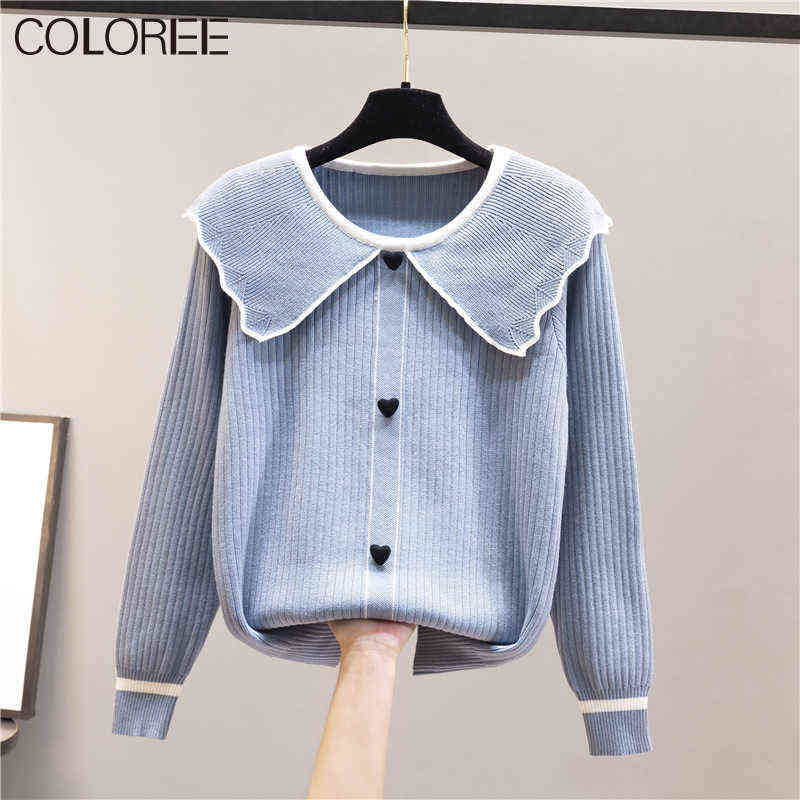 Autumn Winter Knitted Pullover 2021 Korean Fashion Casual Long Sleeve Knit Sweater Women Top Femme Clothes Y1110, Black
Autumn Winter Knitted Pullover 2021 Korean Fashion Casual Long Sleeve Knit Sweater Women Top Femme Clothes Y1110, Black