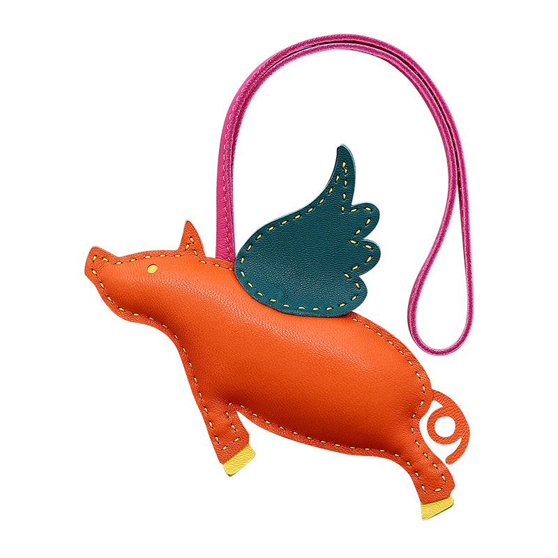 Keychains Sheepskin Piggy Fashion Handbag Pendant Decoration Car Rearview Mirror Keychain
Keychains Sheepskin Piggy Fashion Handbag Pendant Decoration Car Rearview Mirror Keychain
