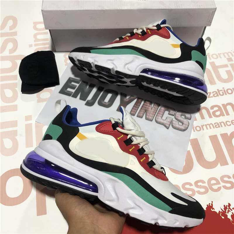 Top Quality Mesh 270 React Men Women Sport Running Shoes Breathable Cactus Trails ENG Bauhaus 27C Blue Mens Cushion Sports Trainers Sneakers
Top Quality Mesh 270 React Men Women Sport Running Shoes Breathable Cactus Trails ENG Bauhaus 27C Blue Mens Cushion Sports Trainers Sneakers