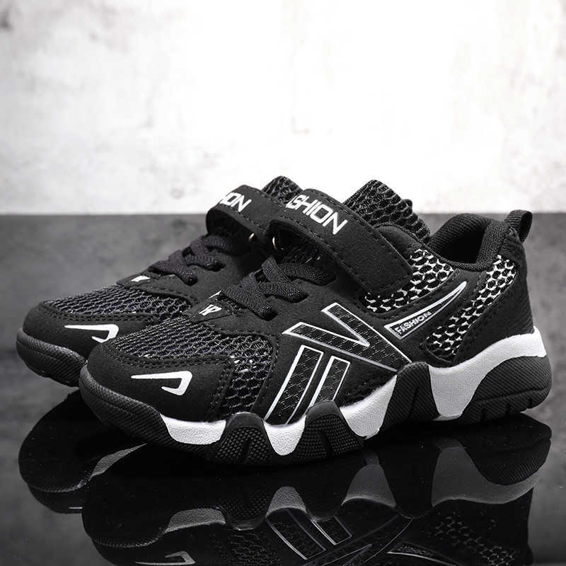 RECOISIN Summer Quality Kids Sneaker Boys Shoes Girl Toddler Casual Sport Running Breathable Mesh Shoe Velcro Fashion Footwear X0703