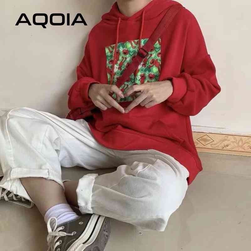 Autumn Harajuku Cartoon Loose Women' Hoodies Sweatshirt Pockets Oversize Women Sweatshirts INS Plus Size Female Pullovers 210521, Blue
Autumn Harajuku Cartoon Loose Women' Hoodies Sweatshirt Pockets Oversize Women Sweatshirts INS Plus Size Female Pullovers 210521, Blue