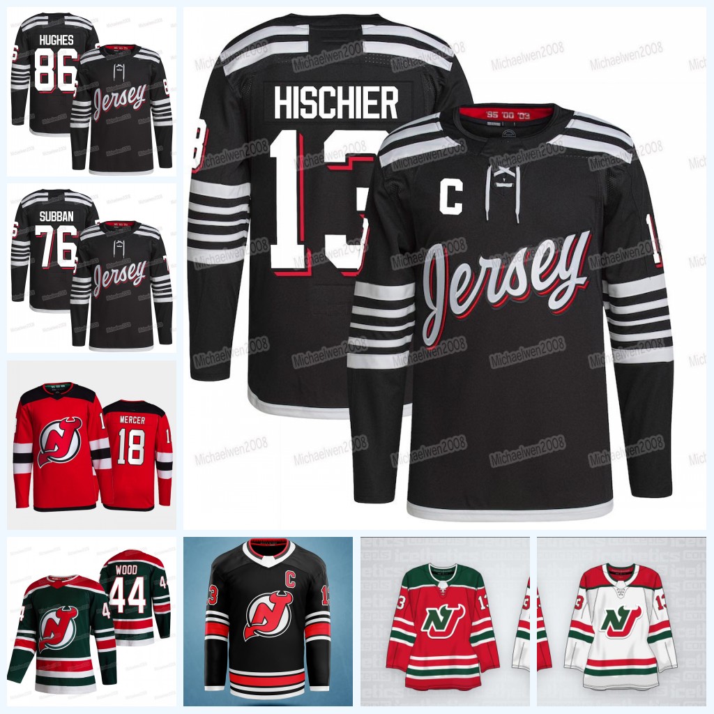 New season New Jersey Devils 2021-22 Reverse Retro Black Third Jersey Nico Hischier Dawson Mercer Miles Wood Damon Severson P.K. Subban Jona
New season New Jersey Devils 2021-22 Reverse Retro Black Third Jersey Nico Hischier Dawson Mercer Miles Wood Damon Severson P.K. Subban Jona