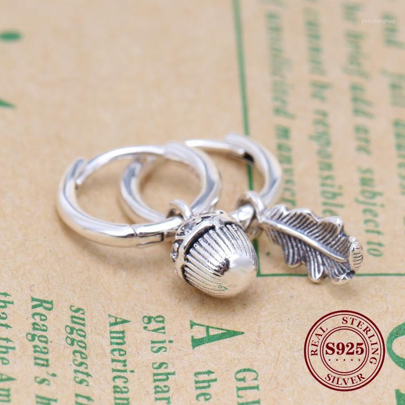 Stud Valentine's Day Original 925 Sterling Silver Acorns Falling Leaves Creative Leaf Earrings For Women Gift Jewelry, Golden;silver
Stud Valentine's Day Original 925 Sterling Silver Acorns Falling Leaves Creative Leaf Earrings For Women Gift Jewelry, Golden;silver